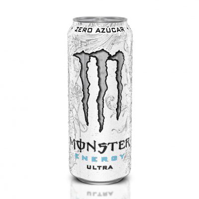 Monster Energy Ultra lata 500ml_blanco