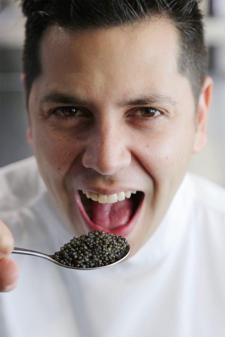 Diego Gallegos es el ‘Chef del caviar’